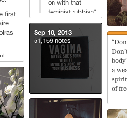 screencap of a tumblr archive, one post with 51k notes